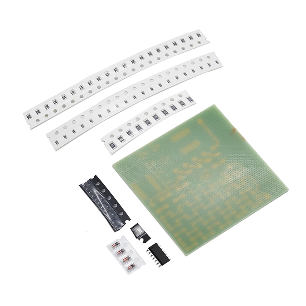 DIY печатная плата SMT SMD паяльная доска Kit Fanny Skill тренировочный электронный костюм 77