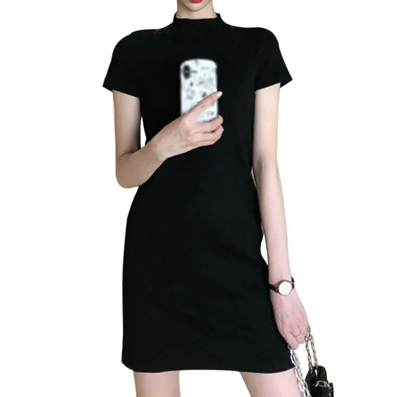 plus size midi t shirt dress