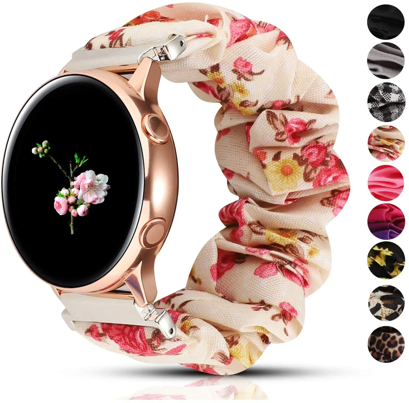 20 22 мм резинки эластичные часы для samsung galaxy Watch 46 42 активный 2 сменный ремешок huawei watch amazfit bip|Ремешки часов| |