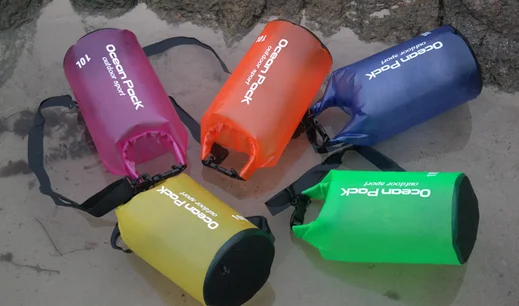 2L/5L/10L/20L ПВХ Водонепроницаемый сухой мешок Открытый Спорт Плавание рафтинг Каякинг Парусная сумка портативный ПВХ сумки для хранения сухой мешок