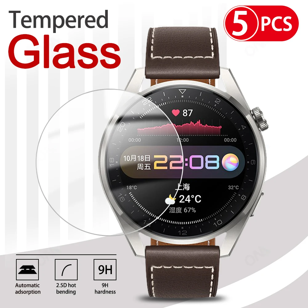 Tempered Glass For Huawei Watch 3 Pro Smart Watch Scratch resistant Screen Protector Film Accessories For Huawei Watch3 Pro