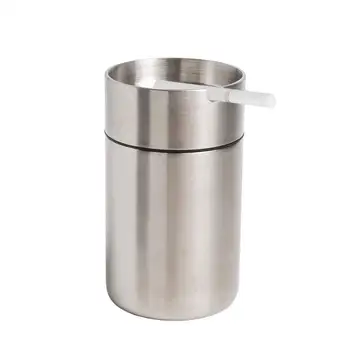 

Outdoor Windproof Stainless Steel Car Ashtrays, Cigarette Ashtray for Car or Outdoor Use, Ash Holder for Smokers