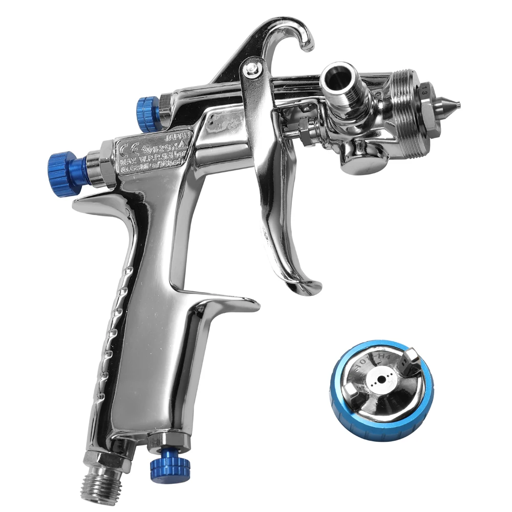 Hvlp пистолет-распылитель из нержавеющей стали DIY машина-распылитель воздуха гравитационная подача жидкость чашка ручное распыление живопись инструмент Аэрограф Комплект