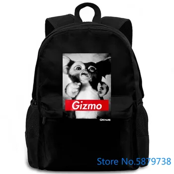 

Official Retro Gremlins Black Cute Gizmo Design - Various s Brand Fitness Body Building women men backpack laptop travel
