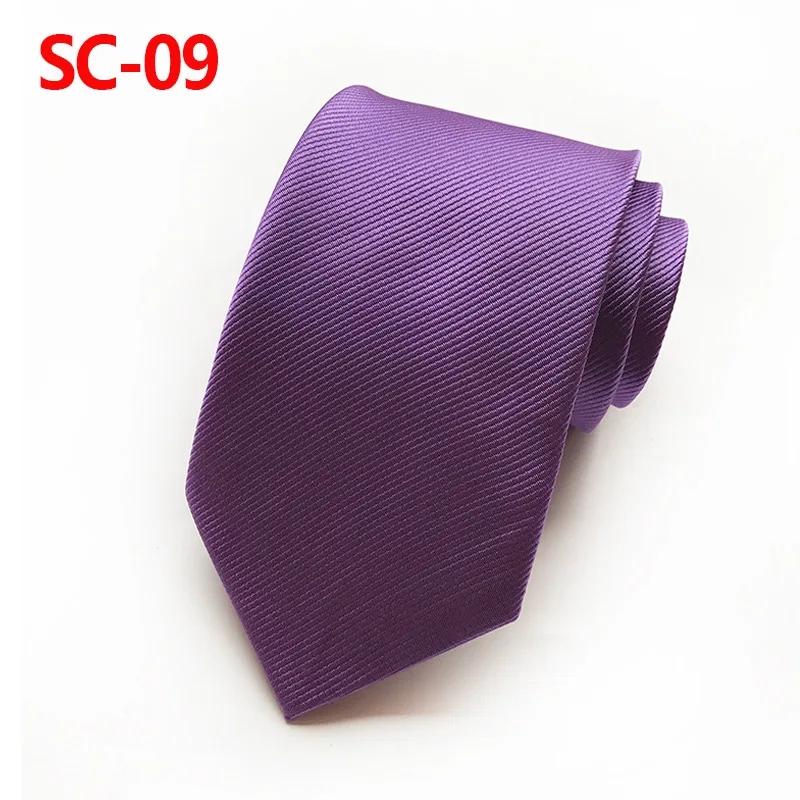 Necktie Высокое качество, Мужской Жаккардовый тканый полосатый Свадебный костюм, праздничная вечеринка, узкий галстук на шею, аксессуар 8 см, Шелковый деловой галстук, галстук - Цвет: Necktie