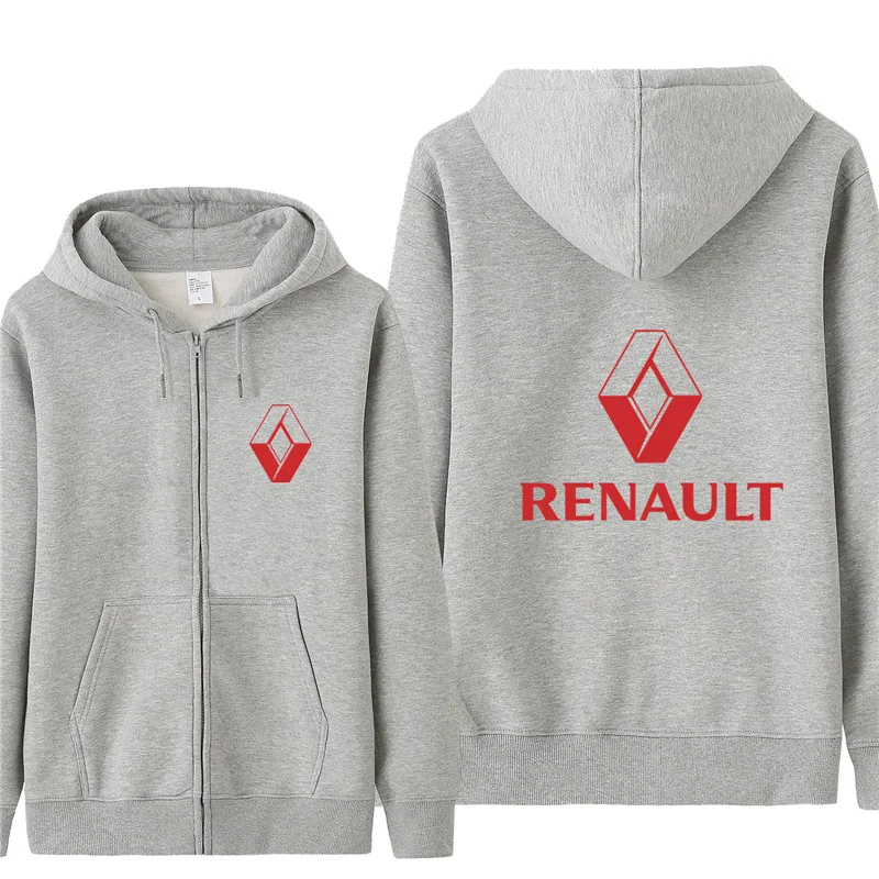 Осень Renault толстовки для мужчин модное пальто флисовый пуловер унисекс мужская одежда