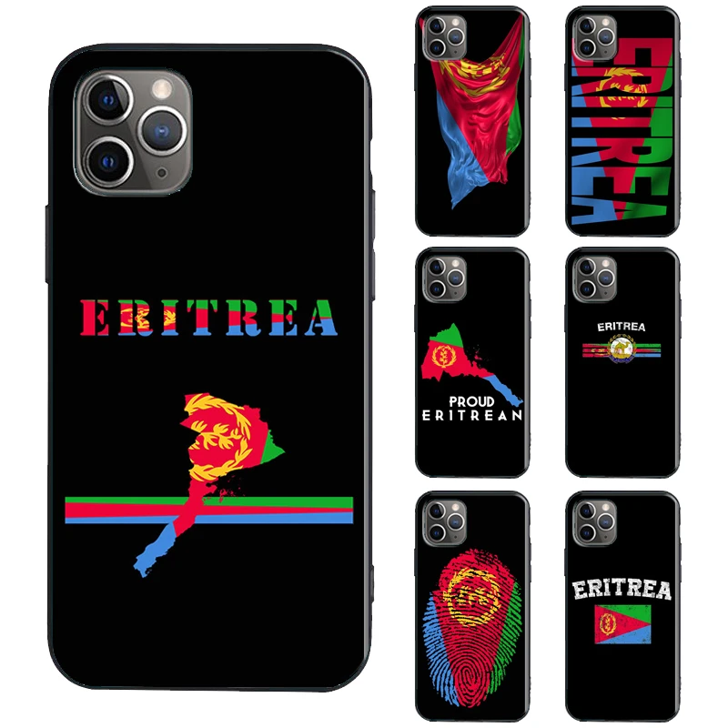 Eritrea Flag TPU Case For iPhone 13 11 12 Pro Max mini XR X XS Max 6S 7 8 Plus SE 2020 Cover Funda cute iphone xr cases