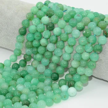

Natural Chrysoprase / Chrysoprasus Loose Round Beads 6mm,8mm,10mm