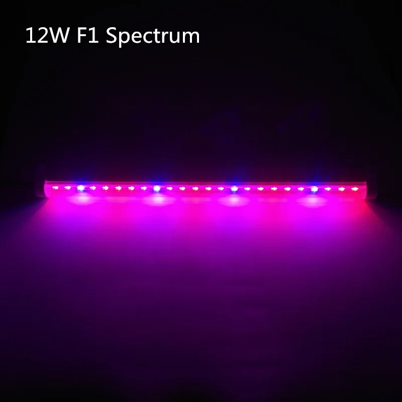 ReBlue светодиодный трубчатый светильник 220 в 110 В Светодиодная лампа T5 светодиодный трубчатый светильник SMD5730 12 Вт 24 Вт лампа 3000 К 6000 К лампа T5 - Испускаемый цвет: 12W F1 Spectrum