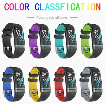 

TWISTER.CK Fitness Tracker Smart Bracelet Activity Watch Heart Rate IP67 Waterproof for Women Men Fitbit For Android iOS X0620