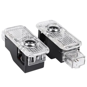 

2PCS Car Door Led Welcome Laser Projector Logo Ghost Shadow Light Welcome light For Volkswagen VW Passat B5 B5.5 Phaeton