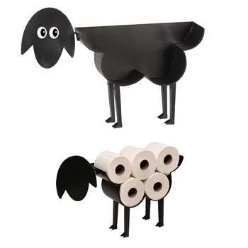 

Novelty Sheep Toilet Paper Roll Holder Roll Tissue Paper Storage Indoor Bathroom Decor Accessories
