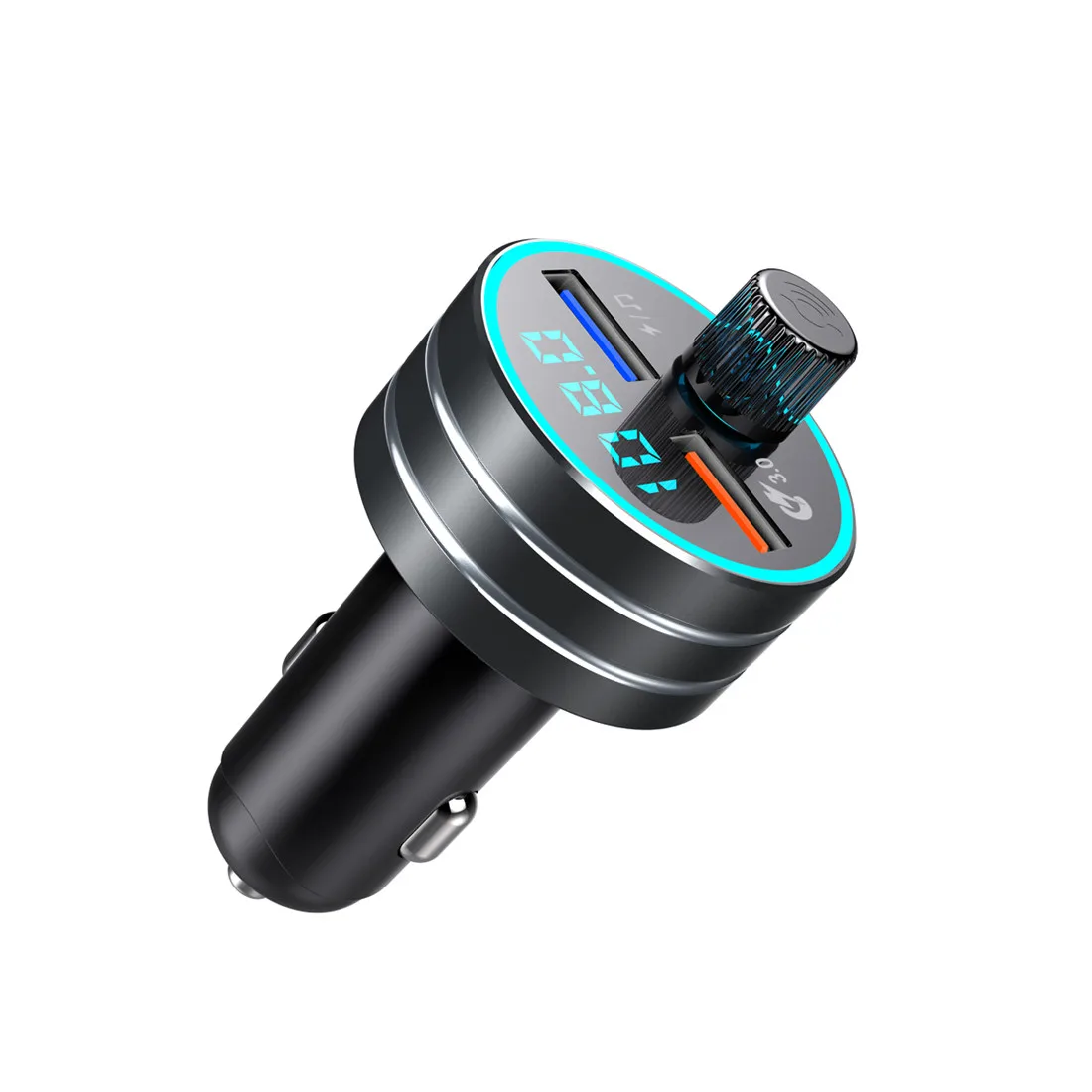 C1 Bluetooth FM передатчик Bluetooth адаптер авто радио передатчик, 2-Порты и разъёмы USB Ladeger? t mit QC3.0