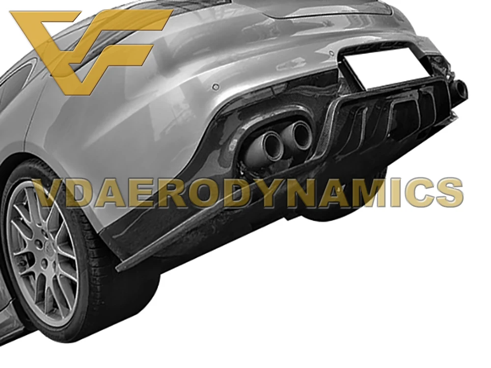 Подходит для 14-16 Porsche 970 Panamera S 4 4S VAD-M комплект из углеродного волокна(передняя губа задняя губа диффузор боковые юбки