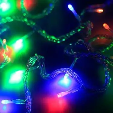 025763 Светодиодная гирлянда ARD-STRING-HOME-5000-CLEAR-50LED-LIVE RGB(230V, 3.5W) ARLIGHT