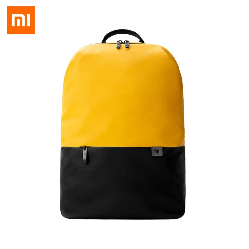 Оригинальный Простой повседневный рюкзак Xiaomi Mi 20 л водонепроницаемый спортивный