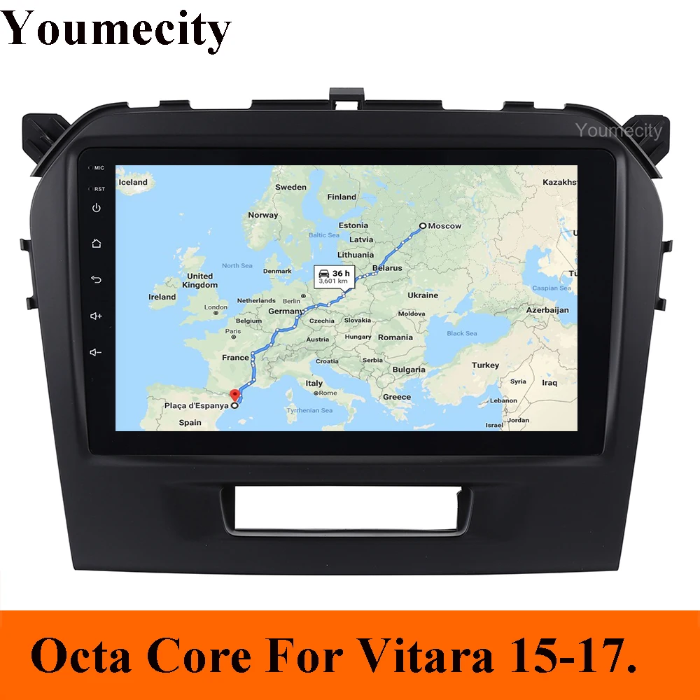 Android 9 0 автомобильный DVD для Suzuki Vitara 2015 2016 2017 GPS Радио Видео Мультимедиа плеер
