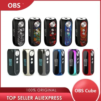 

New Colors OBS Cube VW Box MOD 3000mAh Built-in Battery Max 80W & Instant 0.01s Firing Speed E Cig Vape Mod vs Shogun / Luxe mod
