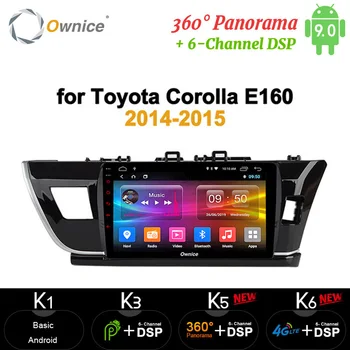 

Ownice 8 core Android 9.0 360 Panorama DSP carpaly Car Radio video GPS navigation 4GB+64GB 4G SPDIF 10.1"for Corolla 2014-2015
