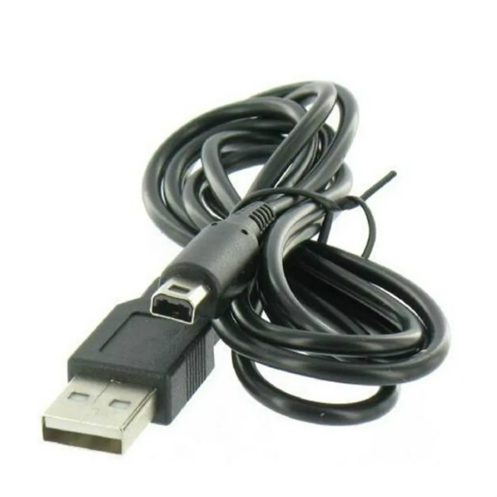 1,2 м зарядное устройство зарядный шнур провод USB кабель для передачи данных для nintendo 3DS DSi NDSI XL LL линия зарядки 500 шт./лот
