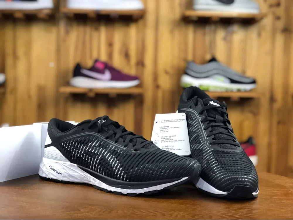 Оригинальные новые аутентичные ASICS DynaFlyte-2 стабильность Мужская обувь ASICS спортивная обувь уличная Walkng бег Tianjiao