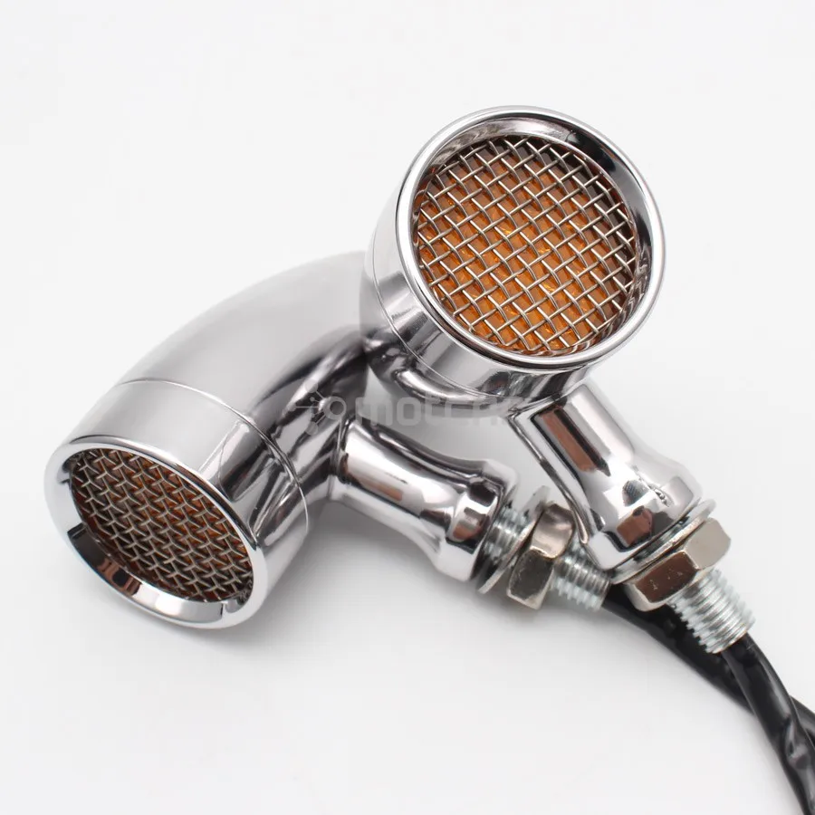 1 пара поворотники для мотоцикла в металлическом корпусе| |