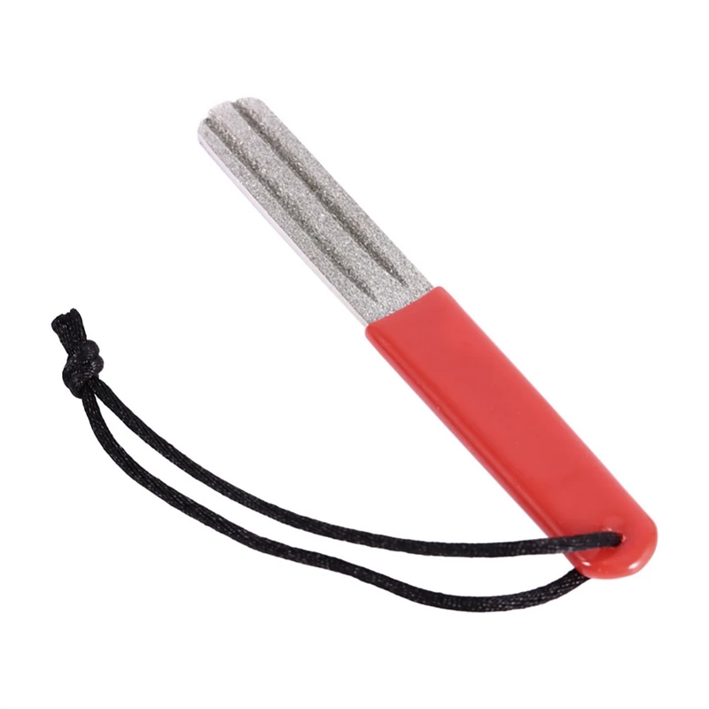 

2Pcs Two-Sided Fishing Hook Stone Sharpening Tool Fishhook Sharpener File Tool Fishing Accessory Fishhook Sharpener Stone