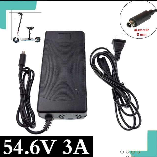 54.6v 2a Charger Electric Bike Lithium Battery Charger For 48v Li-ion  Lithium Battery Pack 5521 Xlr Plug 48v 2a Charger