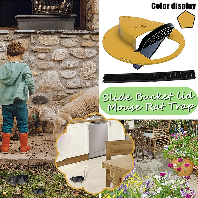 Многоразовый автоматический пластиковый умный отпугиватель Кротов и грызунов |