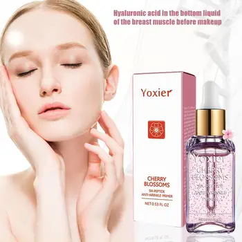 

15ml Cherry Blossoms Makeup Base Whitening Primer Makeup Face Beauty Makeup Base forFace Lip