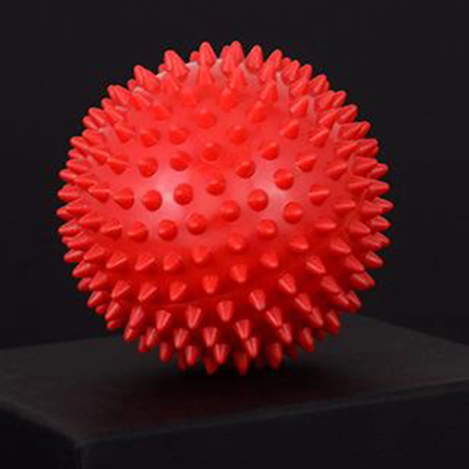 HANDS SPIKY MASSAGER BALL for BACK BODY PARTS MYOFASCIAL 7.5CM DIAMETER