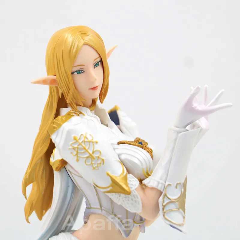 Аниме фигурка 26 см Lineage heaven 2 Elf Female mage масштаб 1/7 окрашенная ПВХ экшн игрушки