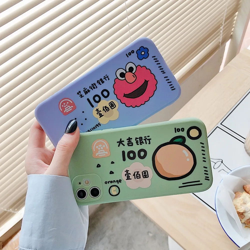 

Lovely TPU soft Shell forApple 7 8 7plus 8plus x XR XS Max 11 11pro Max Waterproof and dustproof mobile phone case