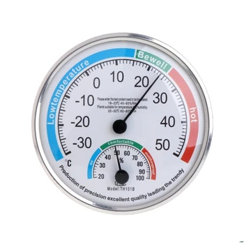 

Household Analog Thermometer Hygrometer Temperature Humidity Monitor Meter Gauge