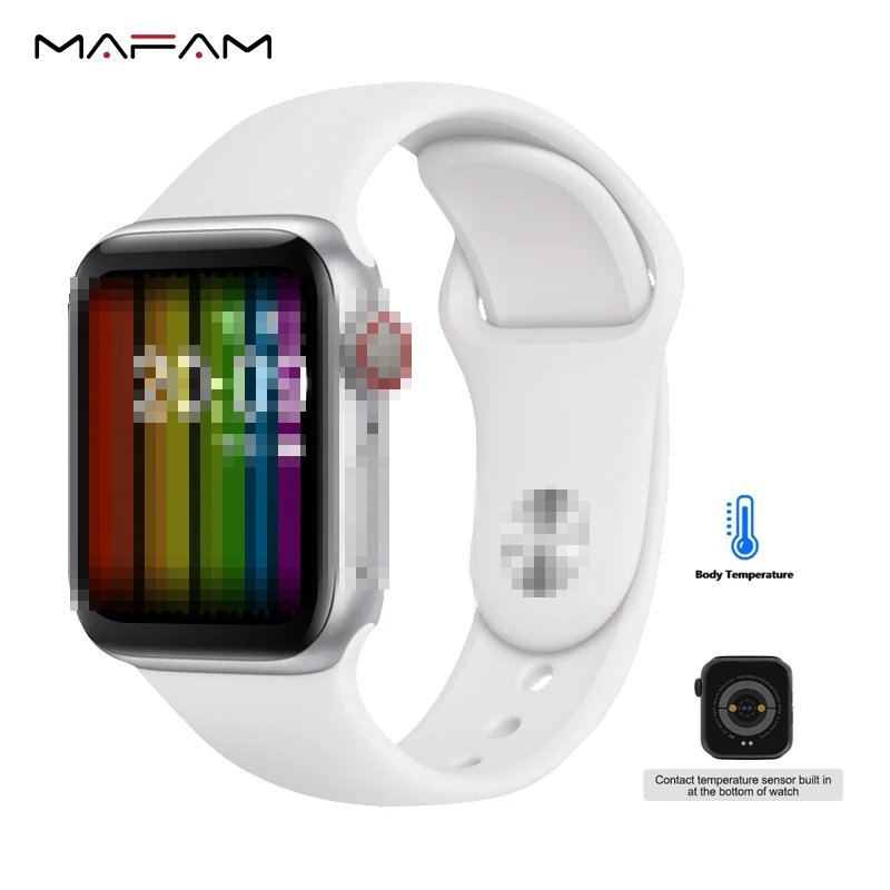 Смарт часы MAFAM IWO U78 Plus серии 6 с Bluetooth голосовым управлением пульсометром
