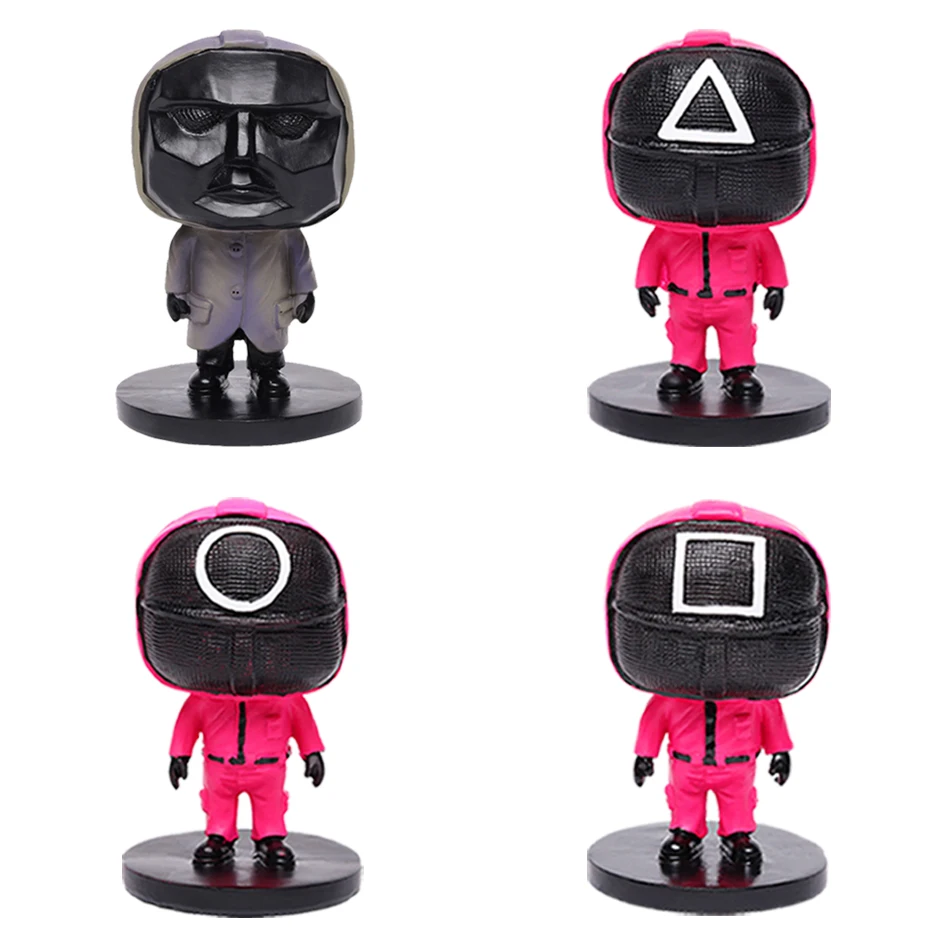 Squid Game Toy Models Anime Figure Puppet Men Squid Game Periphery