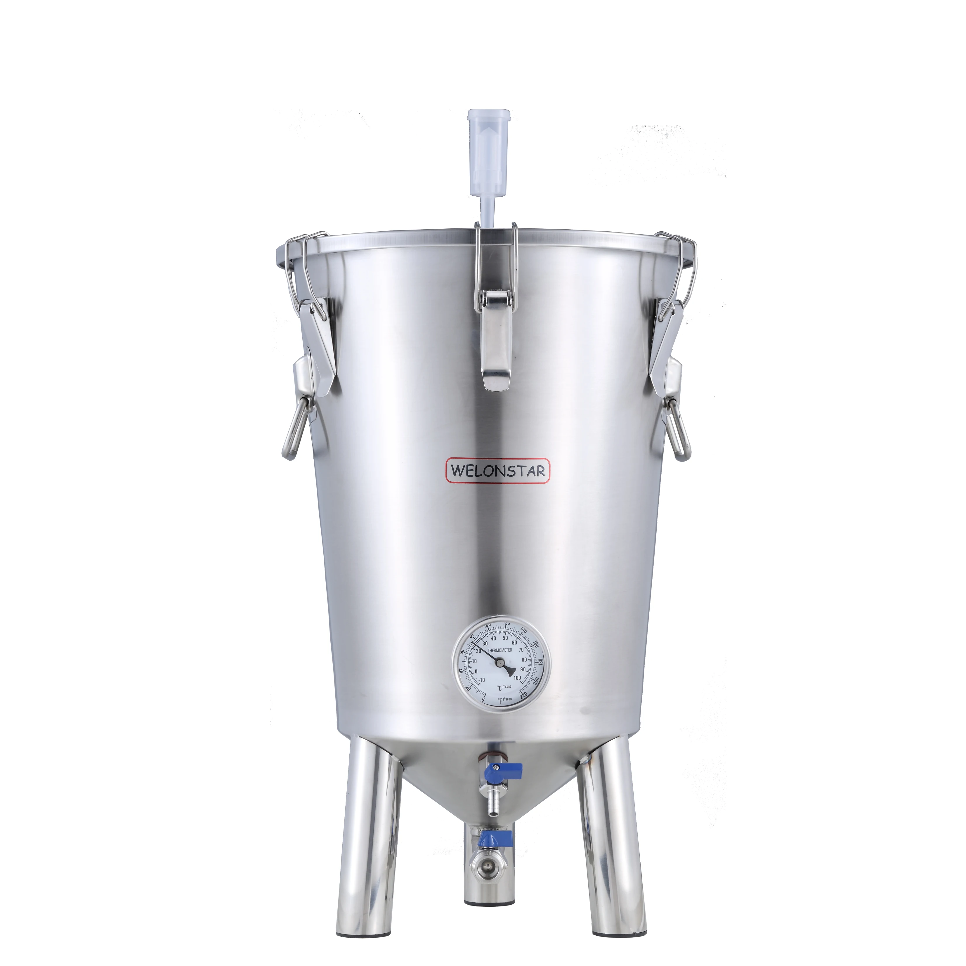 Home brewing Fermentation tank beer craft Brewery stainless steel conical 65 liters | Дом и сад