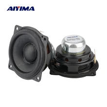 Mini Speakers Neodymium AIYIMA Home Theater Full-Range Magnet Hifi 2pc 10W 4-Ohm Long-Stroke