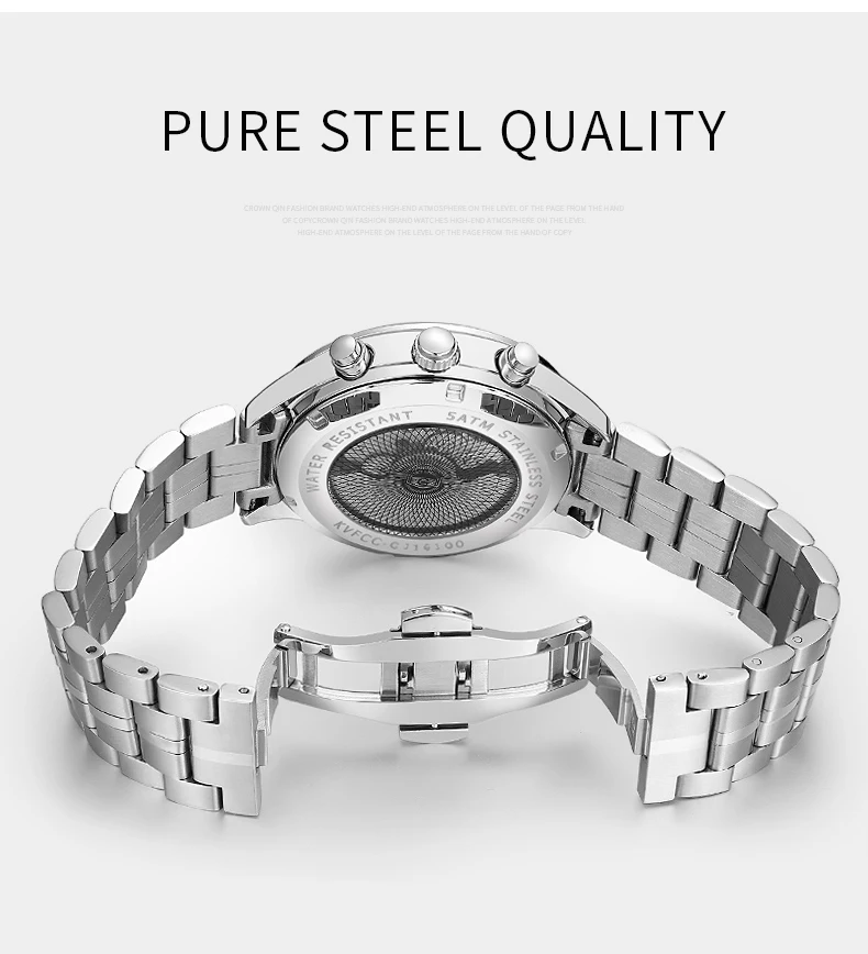 cheap automatic watches Guanqin Casual Business Automatic Men Watch Automatic Mechanical Stainless Steel Butterfly Buckle Fashion & Casual Auto Date black automatic watch