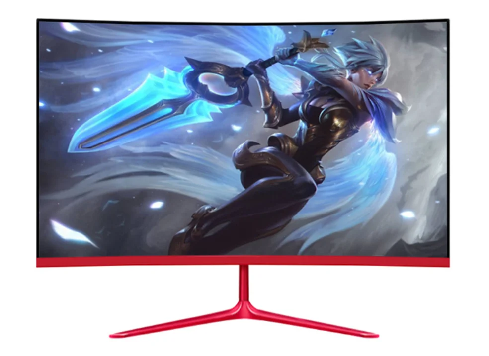 24/27 inch Curved 75Hz Monitor Gaming Game Competition 23.8" MVA Computer Display Screen Full Hdd input 2ms Respons HDMI/VGA