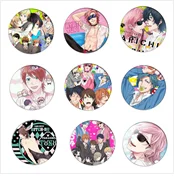 EVA Anime Badge Ikari Rei Shinji Asuka Nagisa Ayanami Kaworu Brooch Pin Backpack Decoration Children's gift elvira costume