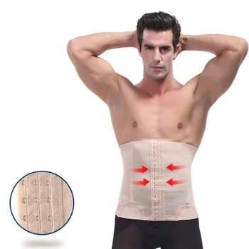 

Men Slimming Underwear Waist Cincher Body Shaper Fitness Shapewear Tummy Corset