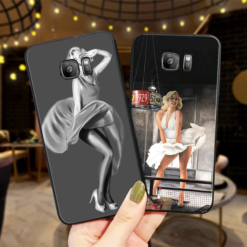 

Sexy Marilyn Monroe For Huawei Y6 Y7 Y9 Prime 2019 Mate 10 20 Pro Nova2 3 4 Lite Nova 2i 3i 5i Phone Cover Shell