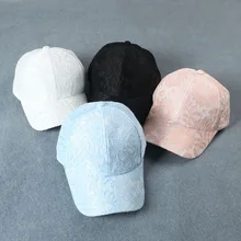 Женская летняя модная кружевная Кепка, повседневная спортивная бейсболка, модная трендовая Кепка От Солнца