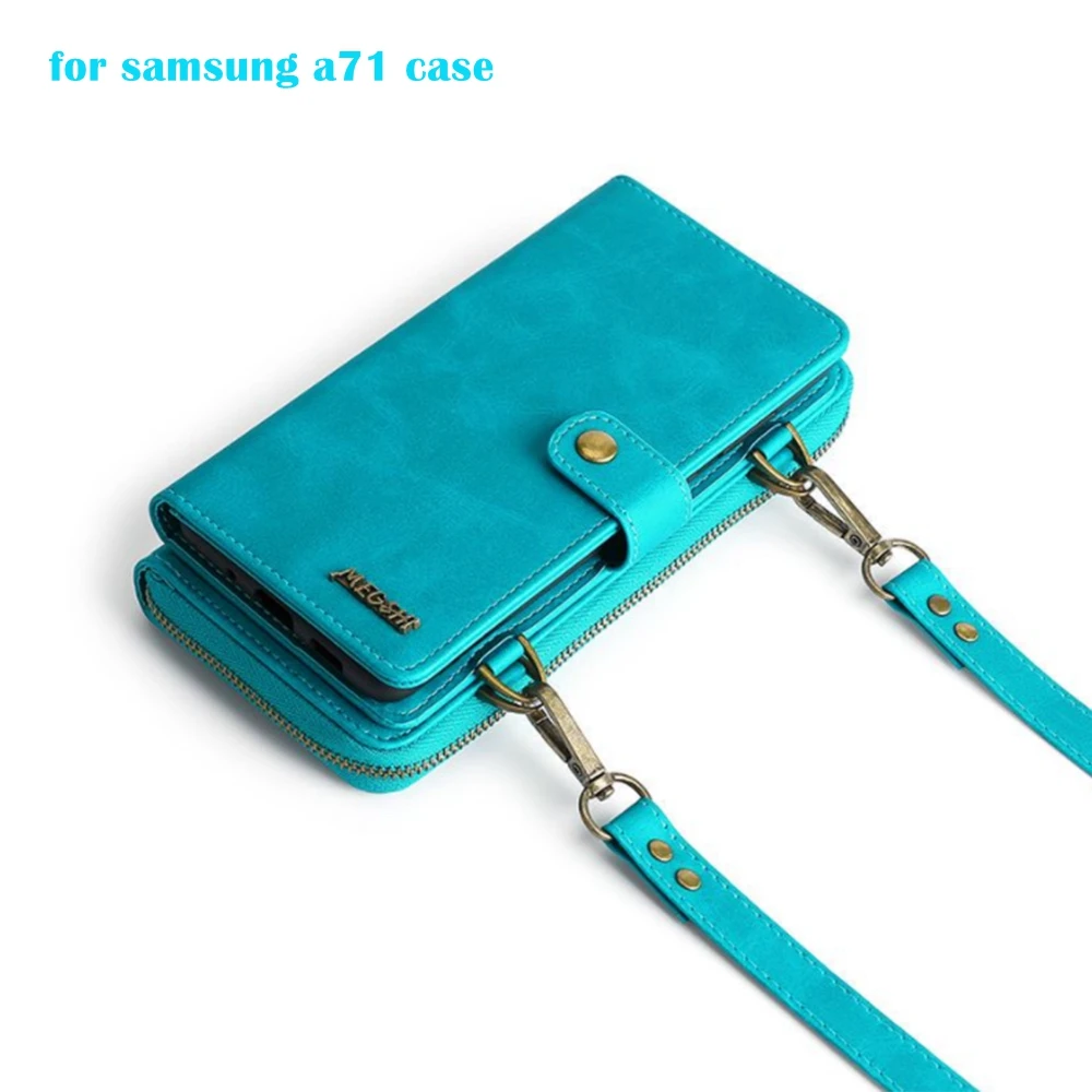 KISSCASE Shoulder Lanyard Bag Case For Samsung Galaxy A71 A50