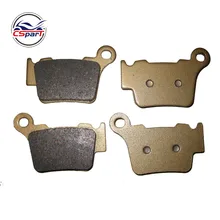 2 пары Задняя Тормозная колодка для KTM 125/200/250/300 SX EXC EXC200 2004- 05 06 07 08 09, 10, 11, 12, 13 лет, FA368
