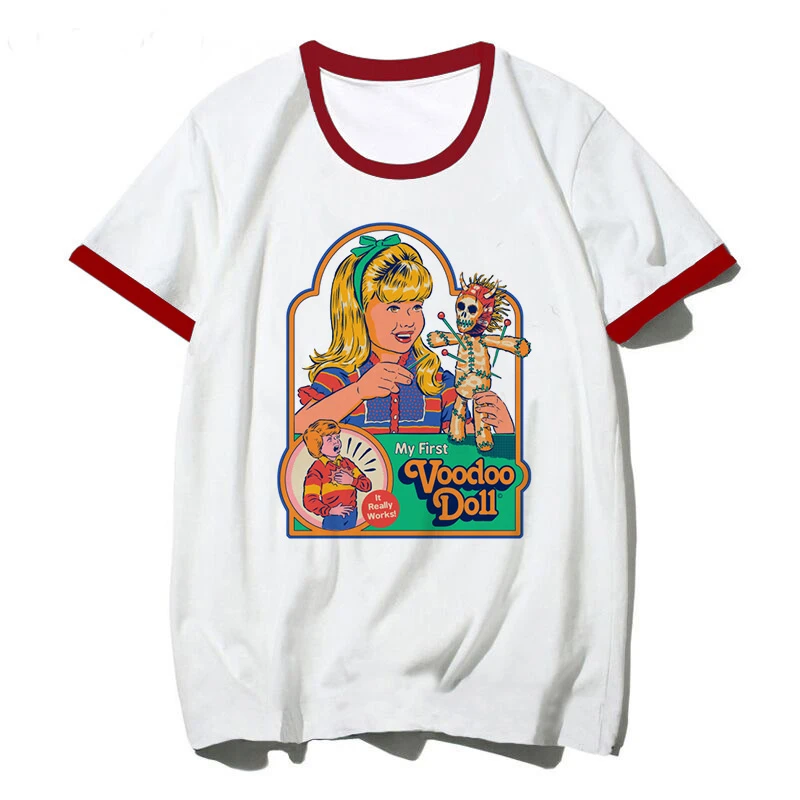 Сатана футболка винтажная женская футболка Let's Summon Demons Футболка с принтом Harajuku tumblr Футболка женская смешная Хэллоуин рубашка - Цвет: 1598