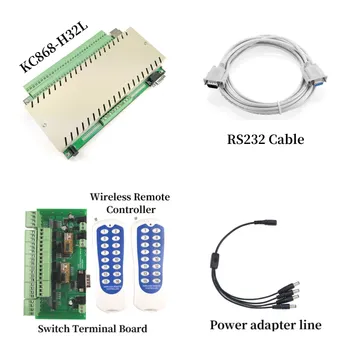 

32 Channels ethernet relay controller support Manual switch board