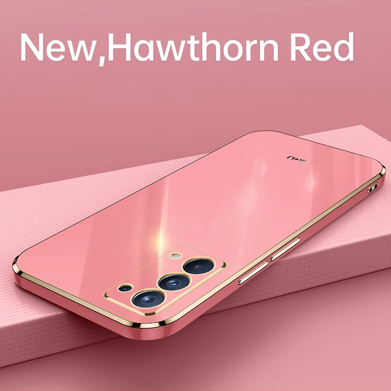 Premium Plating Silicone Soft Back Phone Case