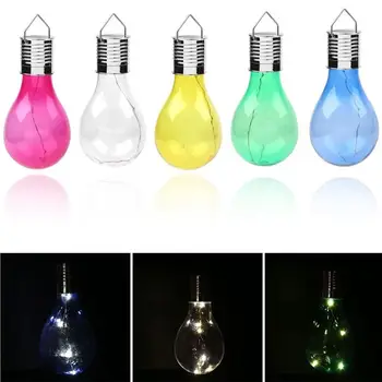 

Solar Light Bulb Copper Wire Decoration Waterproof Portable Solar Copper Wire Lamp Outdoor Garden Supplies Camping Festival